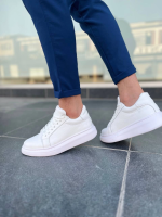 Kb-Dx46 Kuback Beyaz Deri Günlük Erkek Ayakkabı (Numara: 40) - Görsel 2