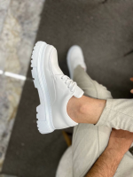 Kb-X6 Kuback Beyaz Cilt Günlük Erkek Ayakkabı (Numara: 43) - Görsel 2