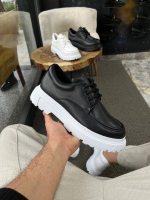 Kb-X6 Kuback Siyah Cilt Günlük Erkek Ayakkabı (Numara: 41) - Görsel 2