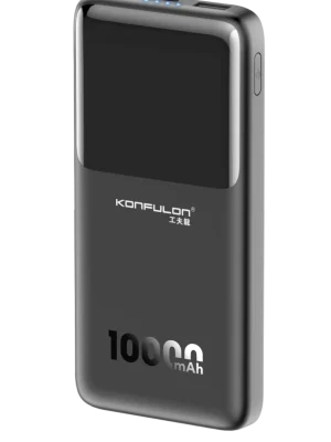 Konfulon A35 10.000 mAh 15W Mini Powerbank - Siyah