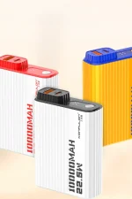 Konfulon A40Q 10.000 mAh PD 20W Mini Powerbank - Siyah-Beyaz - Görsel 2