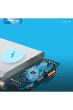 Konfulon A6Q 22.5W Usb 3.0 ve 20W Type-C Çıkışlı 10.000 mAh PD Powerbank - Siyah - Görsel 9