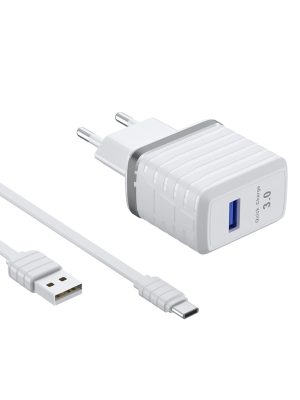 Konfulon C32Q 3.0 Quick Type-C Seyahat Şarj Cihazı