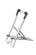 Konfulon CM23 Ayarlanabilir Katlanabilir Masaüstü Telefon Tutucu - Gümüş