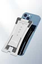 Konfulon CM23 Ayarlanabilir Katlanabilir Masaüstü Telefon Tutucu - Gümüş - Görsel 3