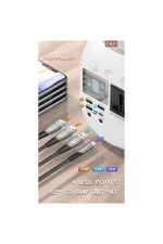 Konfulon CN01 Powerbank 45.000 mAh Kamp Şarj PD - Beyaz - Görsel 2