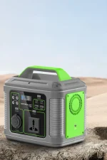 Konfulon CN04 Powerbank 300W 60.000 mAh 5W Led Işıklı Kamp Şarj PD 60W - Gri - Görsel 2