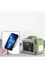 Konfulon CN05 Powerbank 600W 128.000 mAh Kamp Şarj 60W PD - Siyah - Görsel 4