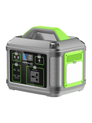 Konfulon CN05 Powerbank 600W 128.000 mAh Kamp Şarj 60W PD - Siyah