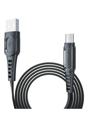Konfulon DC01 Süper Hızlı Micro USB Kablo 1M 2.4A - Siyah