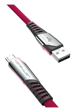 Konfulon DC16 Micro USB Kablo 1M 2.4A - Kırmızı