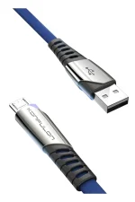 Konfulon DC16 Micro USB Kablo 1M 2.4A - Mavi
