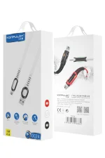 Konfulon DC24 Micro USB Kablo 1.2M 4A - Beyaz - Görsel 2