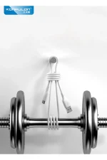 Konfulon DC64 USB to Lightning 1M 3.0A Hızlı Şarj Kablo - Beyaz - Görsel 3