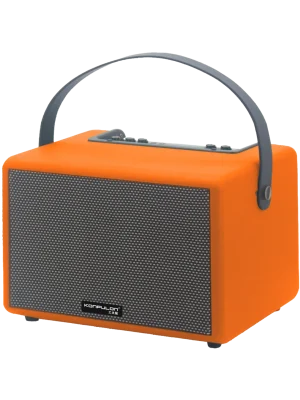 Konfulon F31 50W Sürücülü 2 Adet Mikrofonlu BT 5.2 Kablosuz Hoparlör - Turuncu