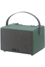 Konfulon F31 50W Sürücülü 2 Adet Mikrofonlu BT 5.2 Kablosuz Hoparlör - Yeşil