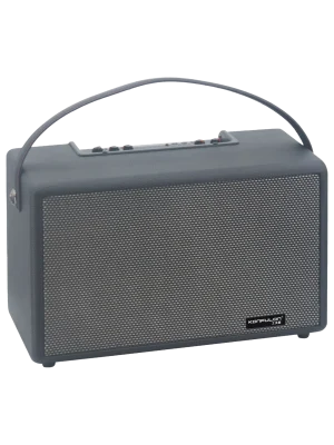 Konfulon F32 2x50W Sürücülü 2 Adet Mikrofonlu BT 5.2 Kablosuz Hoparlör - Siyah