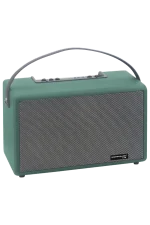 Konfulon F32 2x50W Sürücülü 2 Adet Mikrofonlu BT 5.2 Kablosuz Hoparlör - Yeşil