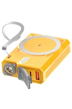 Joko J38 10.000 mAh 20W PD Led Işıklı Magsafe Powerbank - Turuncu