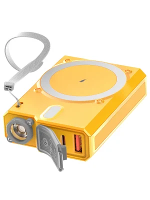 Joko J38 10.000 mAh 20W PD Led Işıklı Magsafe Powerbank - Turuncu