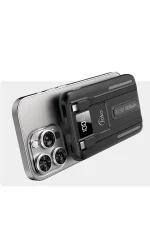 Joko J39 10.000 mAh 20W PD Dahili Kablolu Magsafe Powerbank - Turuncu - Görsel 3