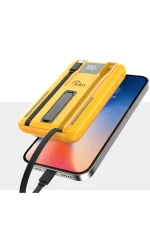 Joko J39 10.000 mAh 20W PD Dahili Kablolu Magsafe Powerbank - Turuncu - Görsel 5