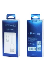 Konfulon S05 Lightning Kablo iphone Uyumlu 1M 2.1A - Görsel 3