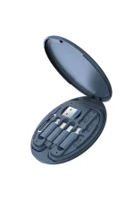 Konfulon SN06 3in1 Kablo ve Kart Düzenleyici - Mavi