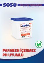 6 adet X 250 Yaprak - Soso Kova Evcil Hayvan Kedi Köpek Pati ve Vücut Temizleme Mendili - Görsel 3