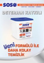 3 adet X 250 Yaprak - Soso Özel Formüllü Kova Yağ Çözücü Yüzey Temizleme Mendili - Görsel 3