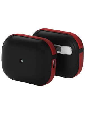 Movenchy Airpods Pro 2 (2.nesil) MO-A8 Armor Kılıf - Kırmızı