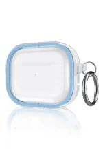 Movenchy Airpods Pro 2 (2.nesil) Shiny Şeffaf Kılıf - Sierra Blue