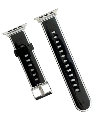 Movenchy Watch 38mm Jelly Silikon Kordon - Siyah