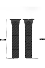 Movenchy Watch 45mm Carbon Steel Kordon - Siyah - Görsel 2