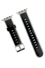 Movenchy Watch 45mm Jelly Silikon Kordon - Siyah