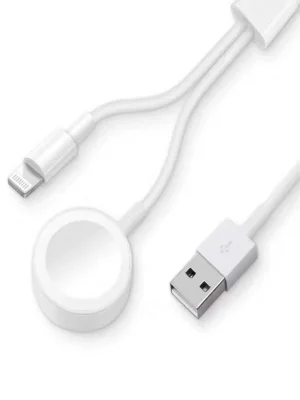 Newface AC08 2in1 Kablosuz Şarj Apple Watch 1/2/3/4/5/6/7/8/SE