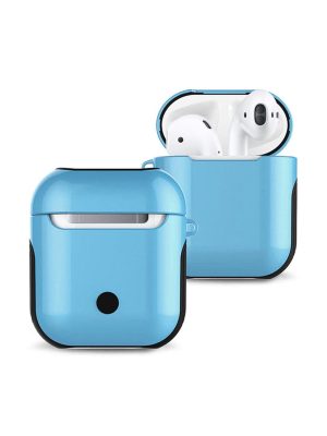 Newface Airpods 2 (2.nesil) 3in1 Kılıf - Mavi