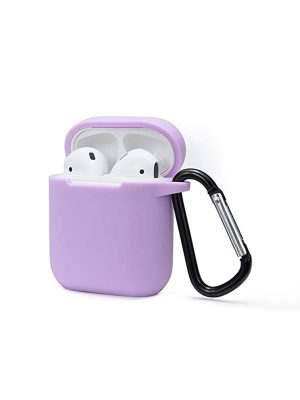 Newface Airpods 2 (2.nesil) Sert Silikon Kılıf - Lila