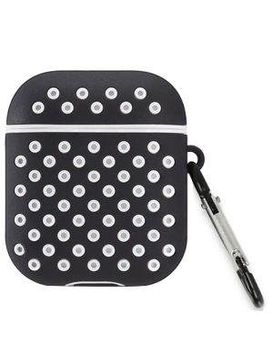 Newface Airpods (1.nesil) Spor Delikli Kılıf - Siyah-Beyaz