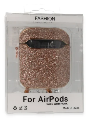 Newface Airpods 2 (2.nesil) Spell Simli Kılıf - Rose Gold