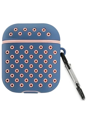 Newface Airpods 2 (2.nesil) Spor Delikli Kılıf - Mavi-Pembe