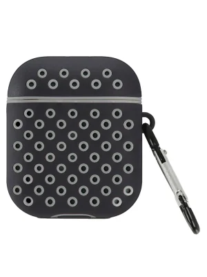 Newface Airpods 2 (2.nesil) Spor Delikli Kılıf - Siyah-Gri