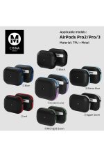 Newface Airpods 3 (3.nesil) Movenchy MO-A8 Armor Kılıf - Lacivert - Görsel 3