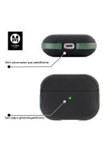 Newface Airpods 3 (3.nesil) Movenchy MO-A8 Armor Kılıf - Lacivert - Görsel 4