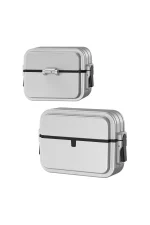 Newface Airpods 3 (3.nesil) 404 Kilitli Kılıf - Gri - Görsel 2