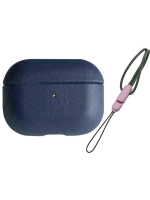 Newface Airpods 3 (3.nesil) 405 Deri Kılıf - Lacivert