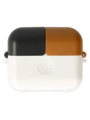 Newface Airpods 3 (3.nesil) Basmalı Kılıf - Beyaz-Siyah-Kahverengi