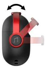 Newface Airpods 3 (3.nesil) Cool Kılıf - Siyah-Kırmızı - Görsel 4