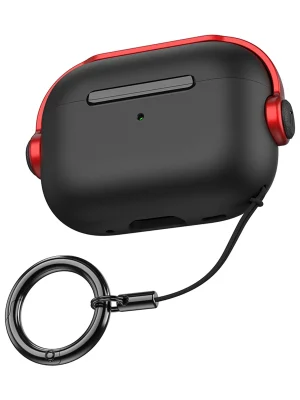 Newface Airpods 3 (3.nesil) Cool Kılıf - Siyah-Kırmızı