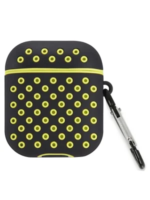 Newface Airpods 3 (3.nesil) Spor Delikli Kılıf - Siyah-Sarı